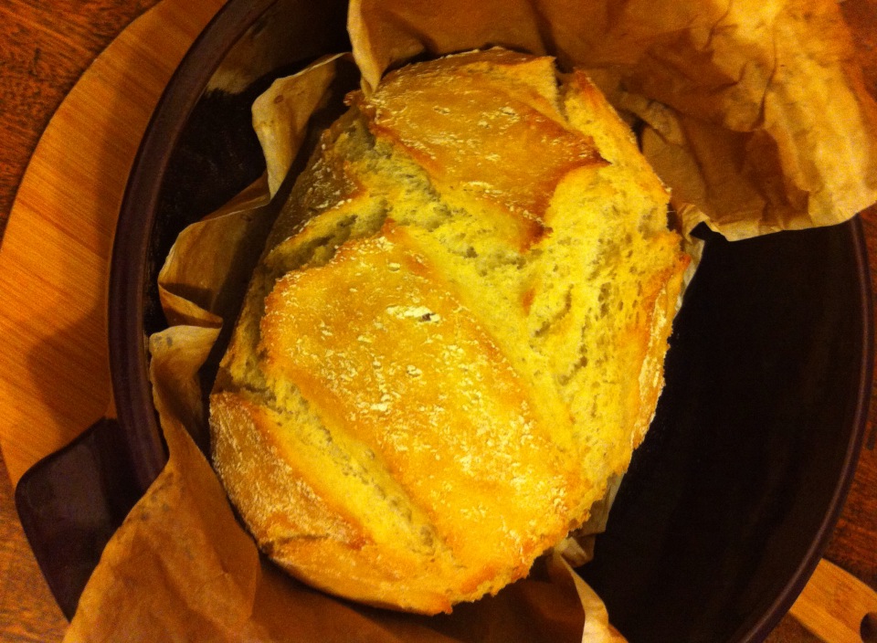 外脆,內軟的法式鄉村手工麵包