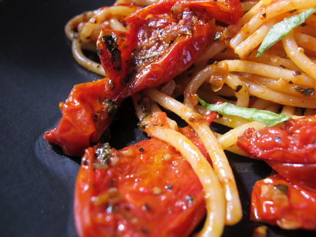 法國家常料理-油封番茄義大利麵 Spaghetti aux tomates confit-4