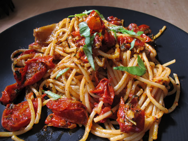 法國家常料理-油封番茄義大利麵 Spaghetti aux tomates confit-5
