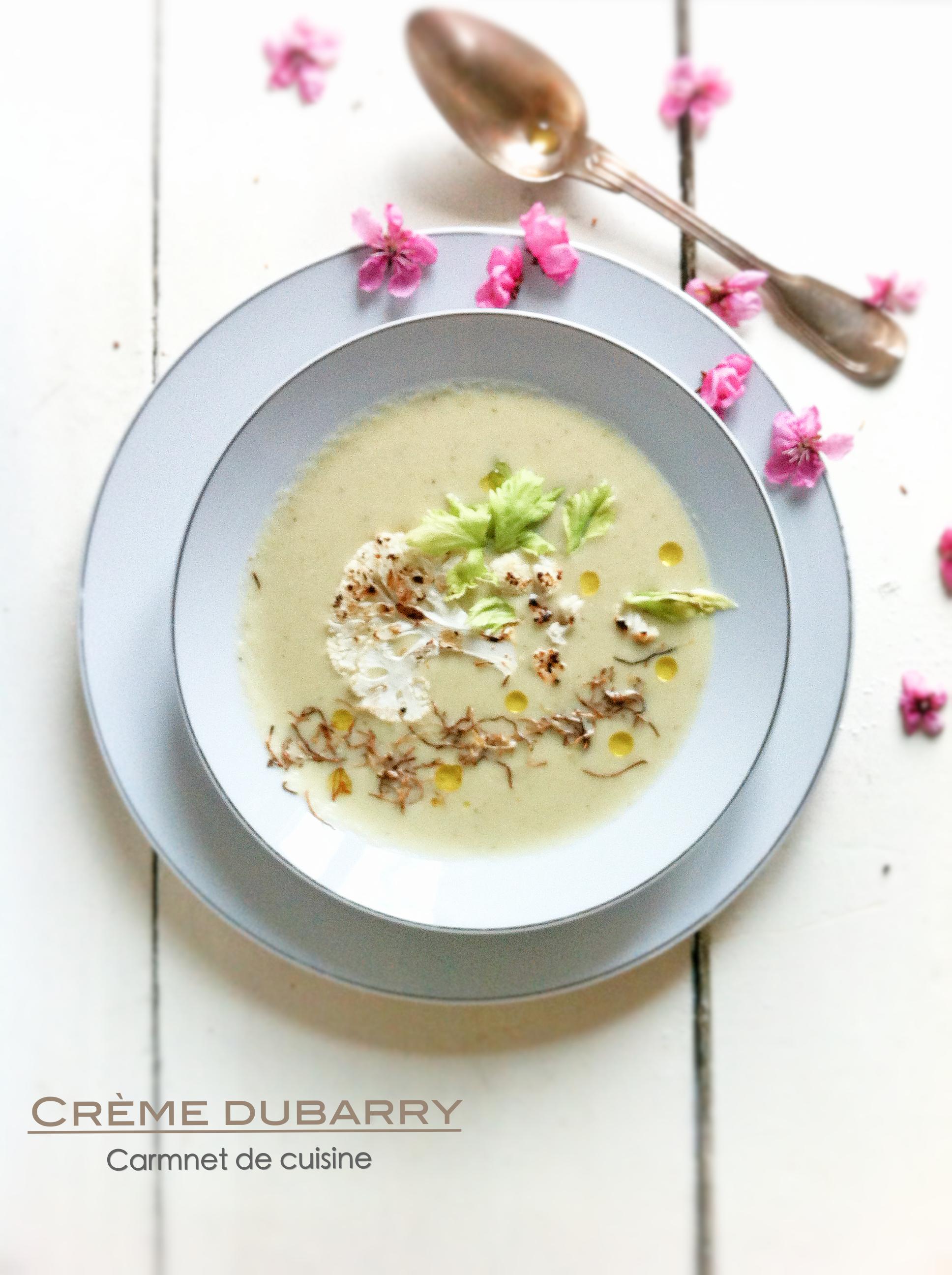 法國料理-情婦的濃湯奶油白花椰菜花湯Crème dubarry-3