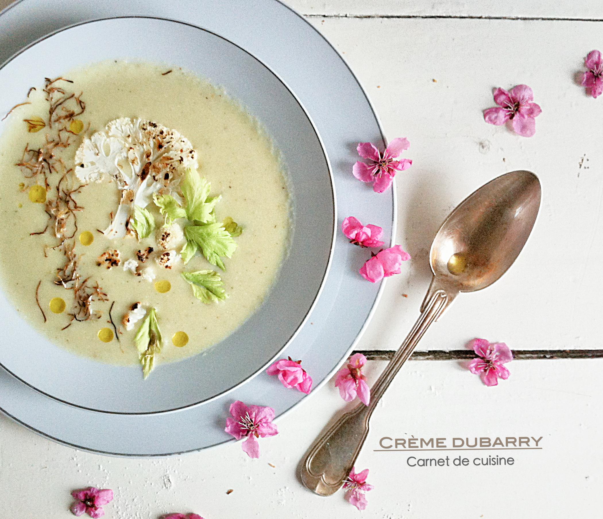 法國料理-情婦的濃湯奶油白花椰菜花湯Crème dubarry