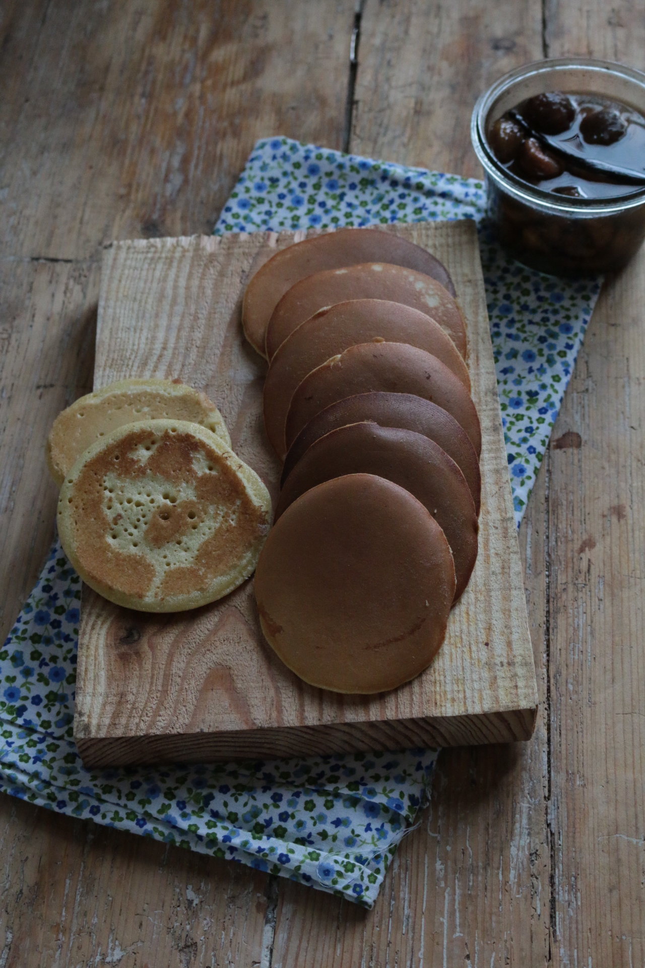 法國創意甜點-栗子霜銅鑼燒DORAYAKI AU CRÈME CHÂTAIGNE